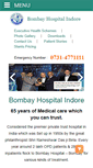 Mobile Screenshot of bombayhospitalindore.com